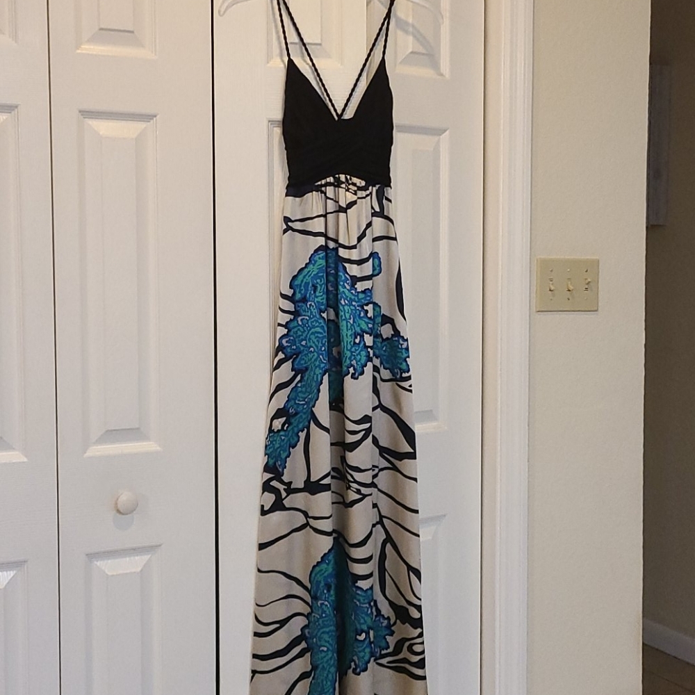 Beautiful silky maxi dress